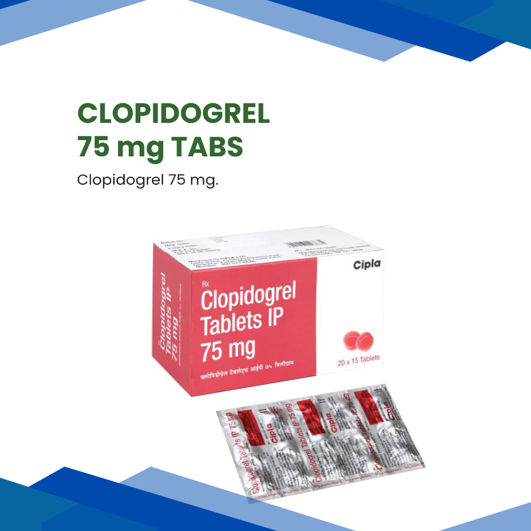 Clopidogrel Tablets IP 75mg