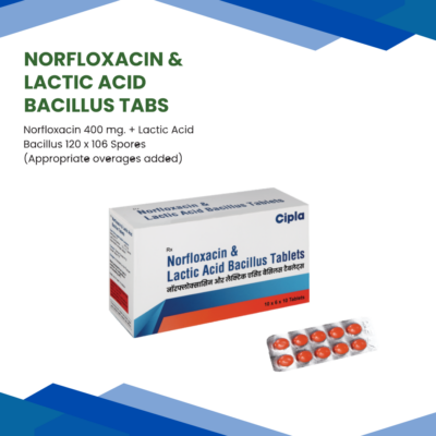 Norfloxacin & Lactic Acid Bacillus