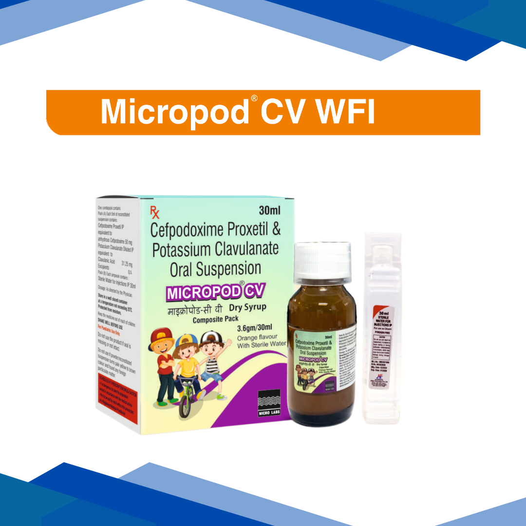 Micropod CV WFI Syrup