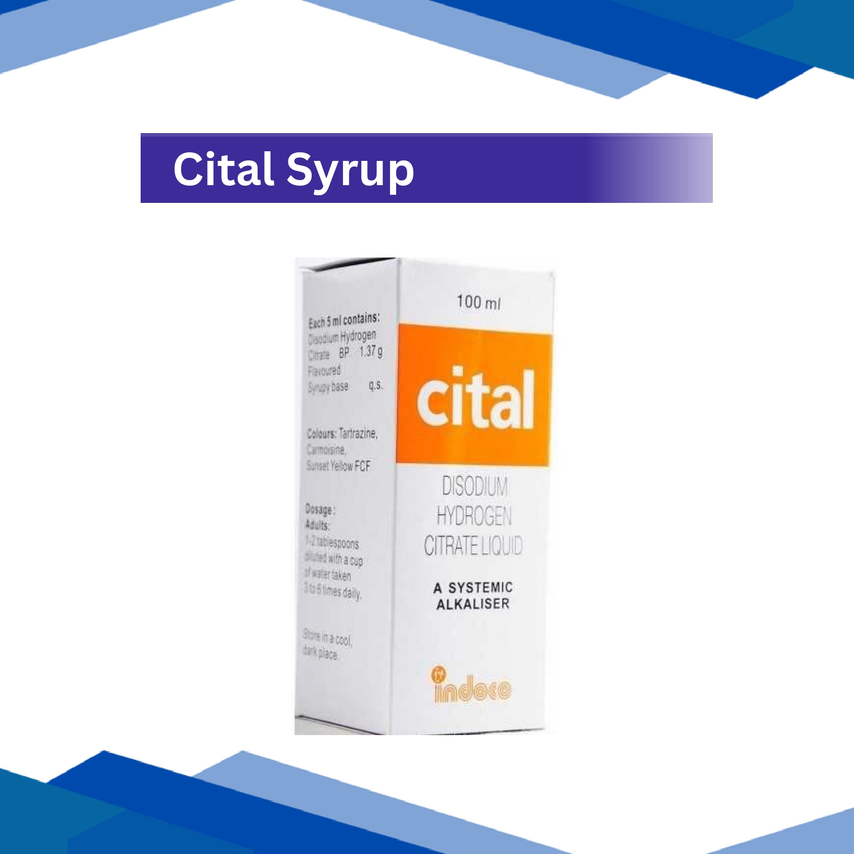 Cital Syrup 100 ml