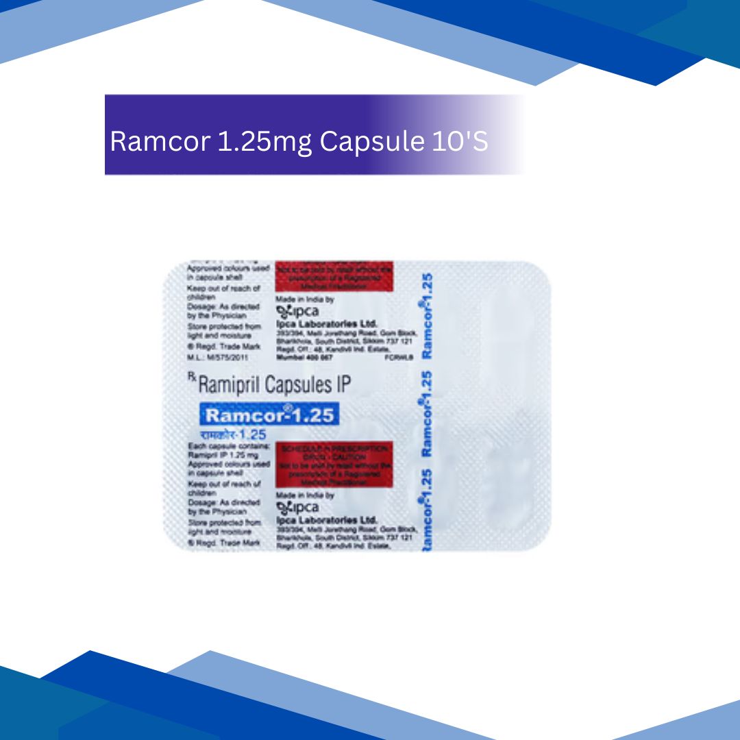 Ramcor 1.25mg Capsule 10'S