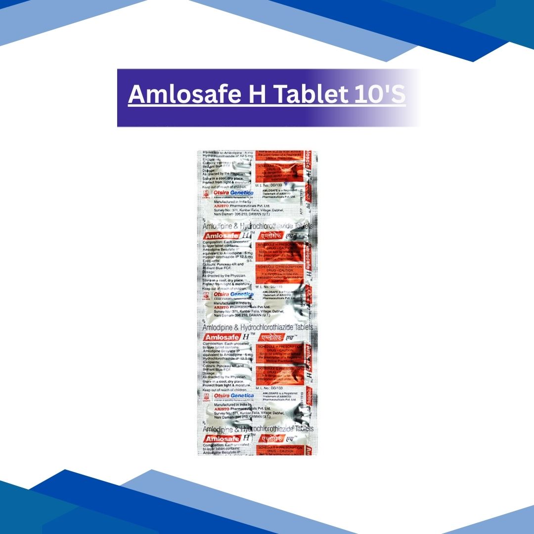 Amlosafe H Tablet 10’s