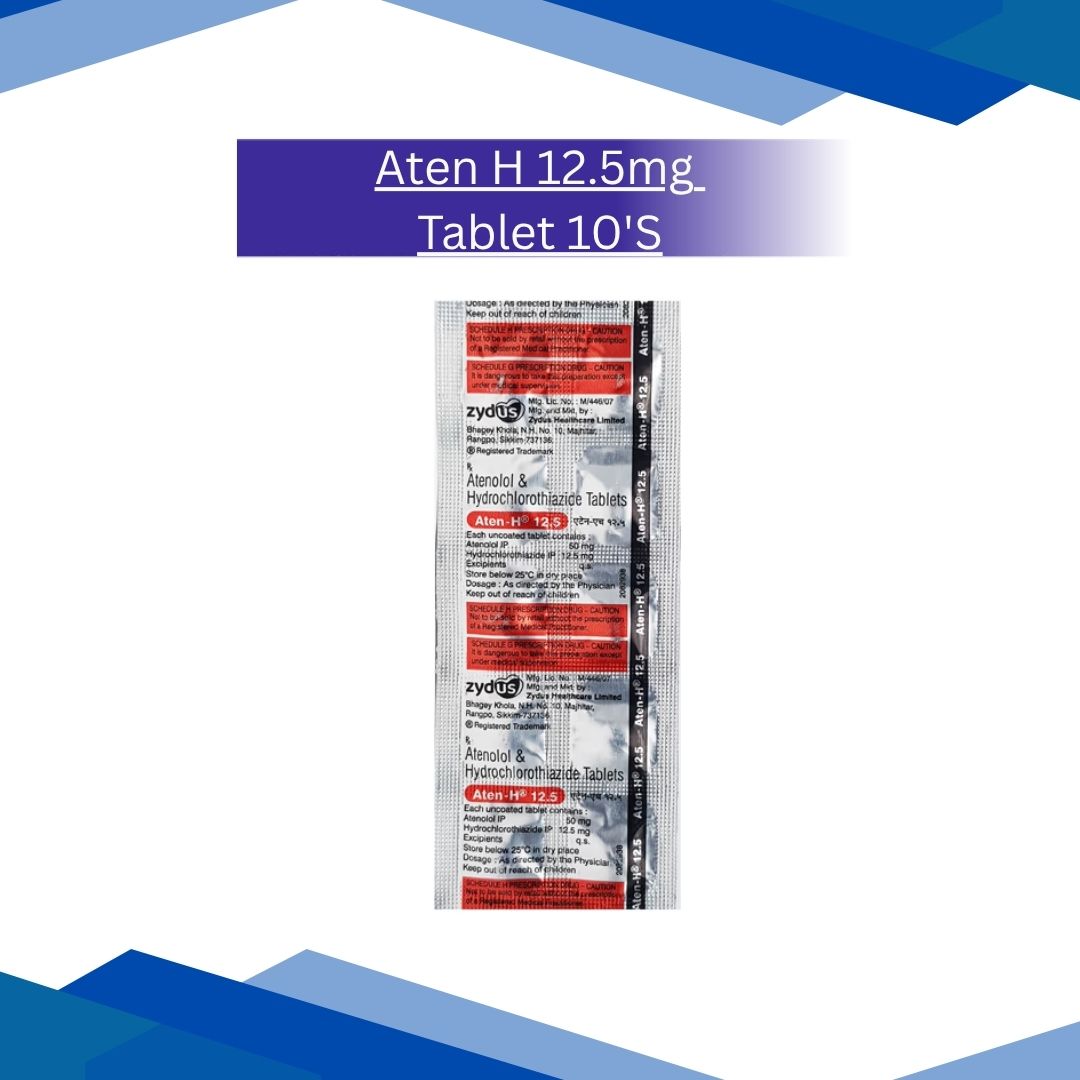 Aten H 12.5 mg Tablet 10's