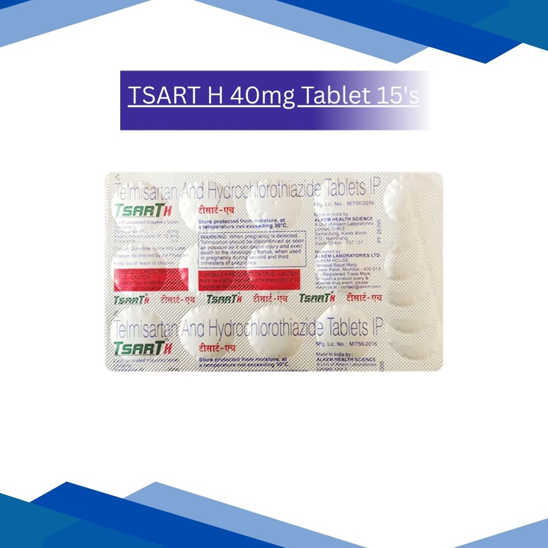 TSART H 40mg Tablet 15's