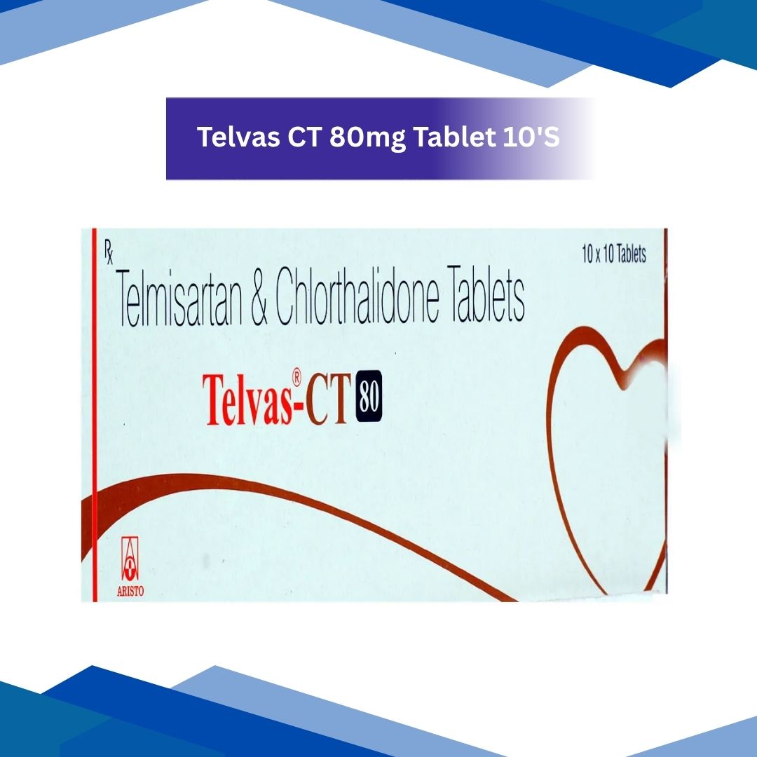 Telvas CT 80 mg Tablet 10's