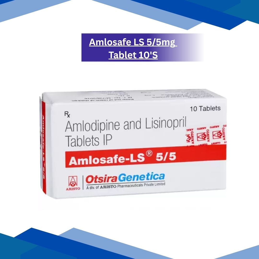 Amlosafe LS 5/5mg Tablet 10'S