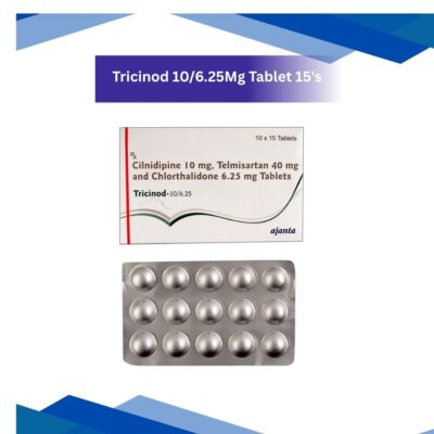Tricinod 10/6.25 mg Tablet 15's