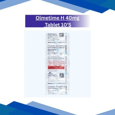 Olmetime H 40mg Tablet 10'S