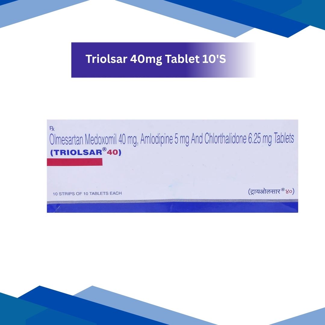 Triolsar 40 mg Tablet 10’s