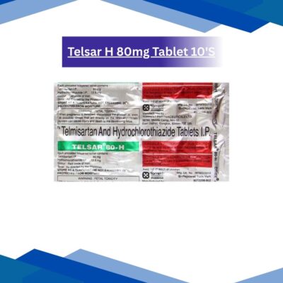Telsar H 80mg Tablet 10'S