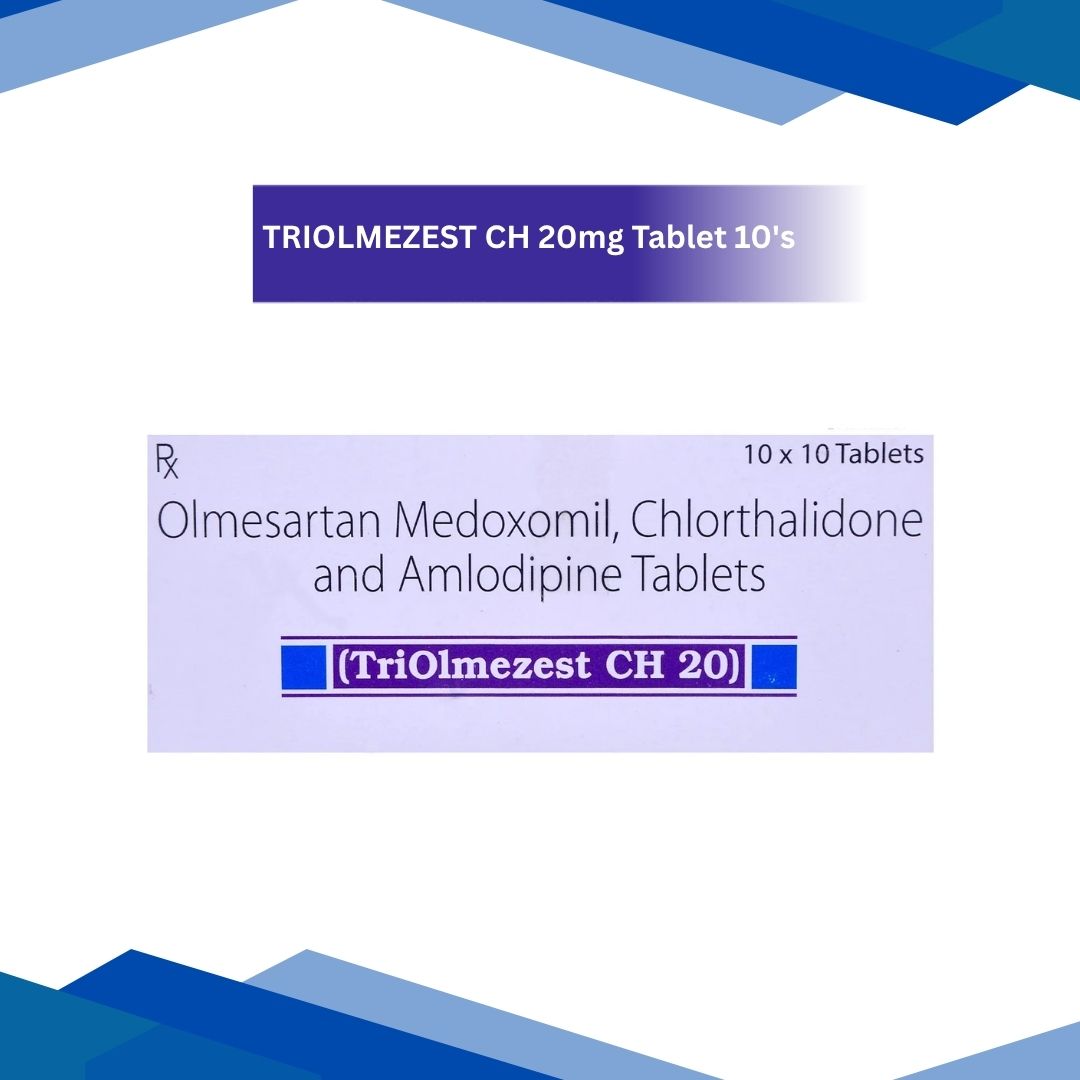 TriOlmezest CH 20 mg Tablet 10’s