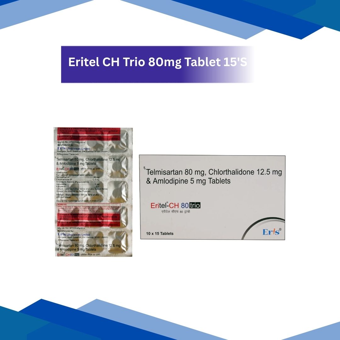 Eritel CH Trio 80 mg Tablet 15’s