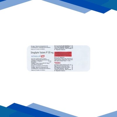 SITAGLIP 50 Tablet 10's