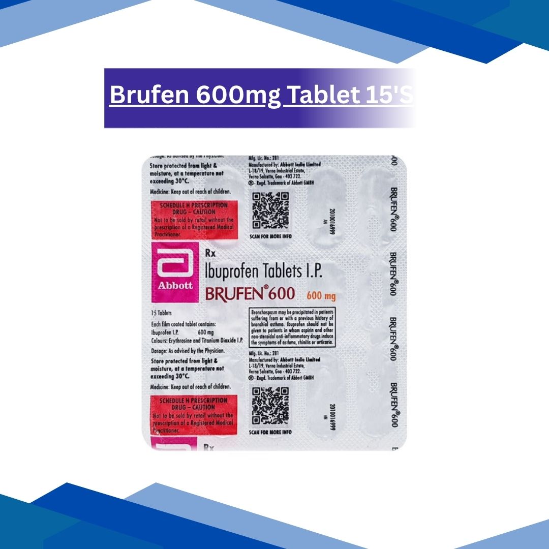 Brufen 600mg Tablet 15'S