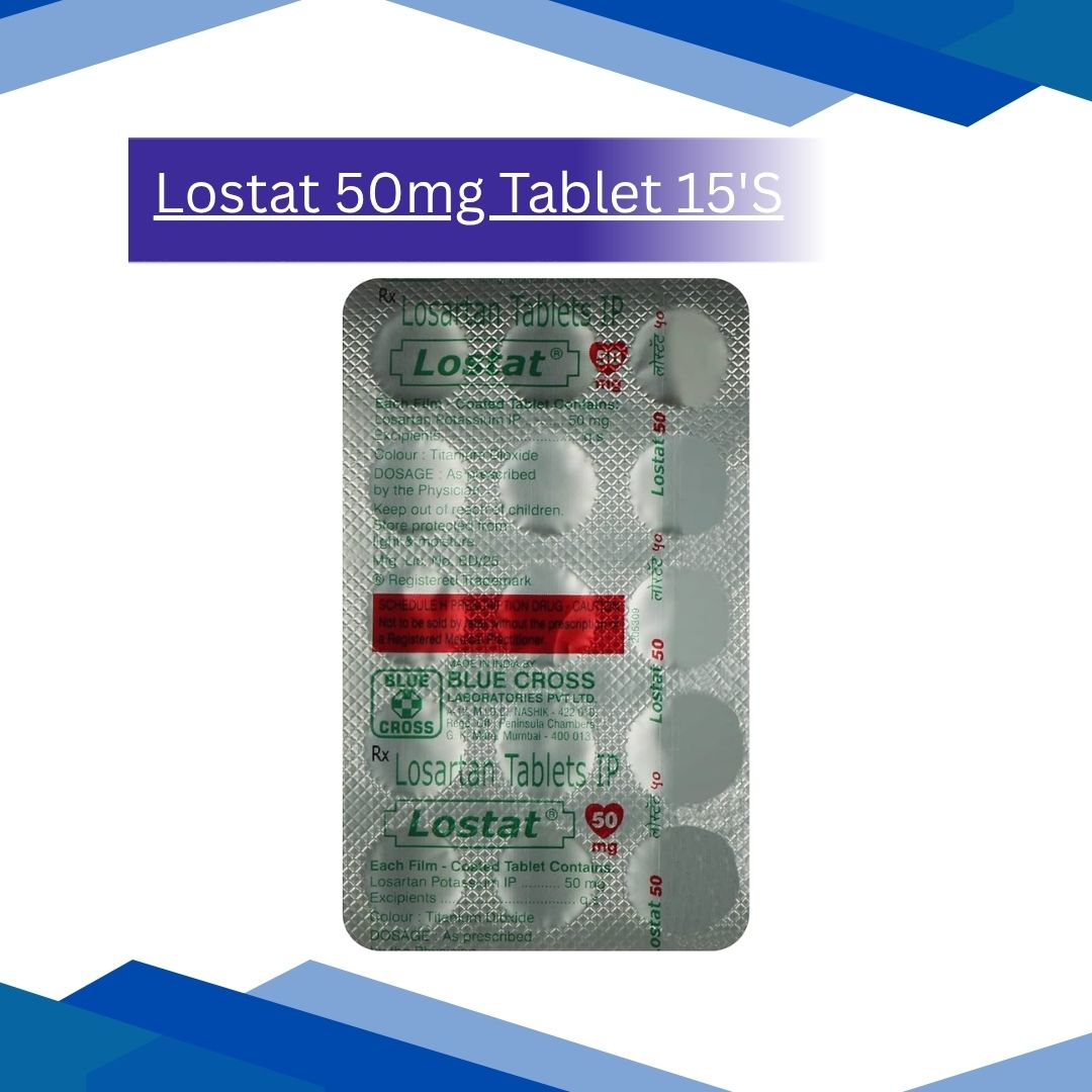Lostat 50 mg Tablet 15's