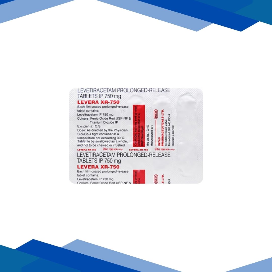 Levera XR 750mg Tablet 10'S