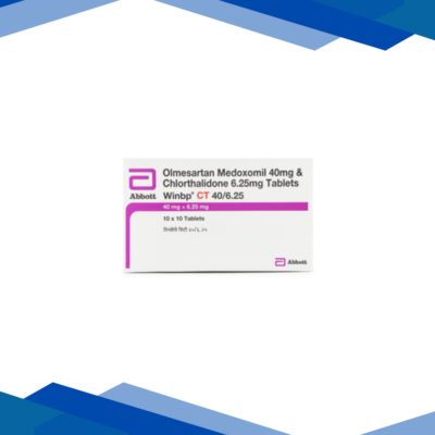 Winbp CT 40/6.25mg Tablet 10'S