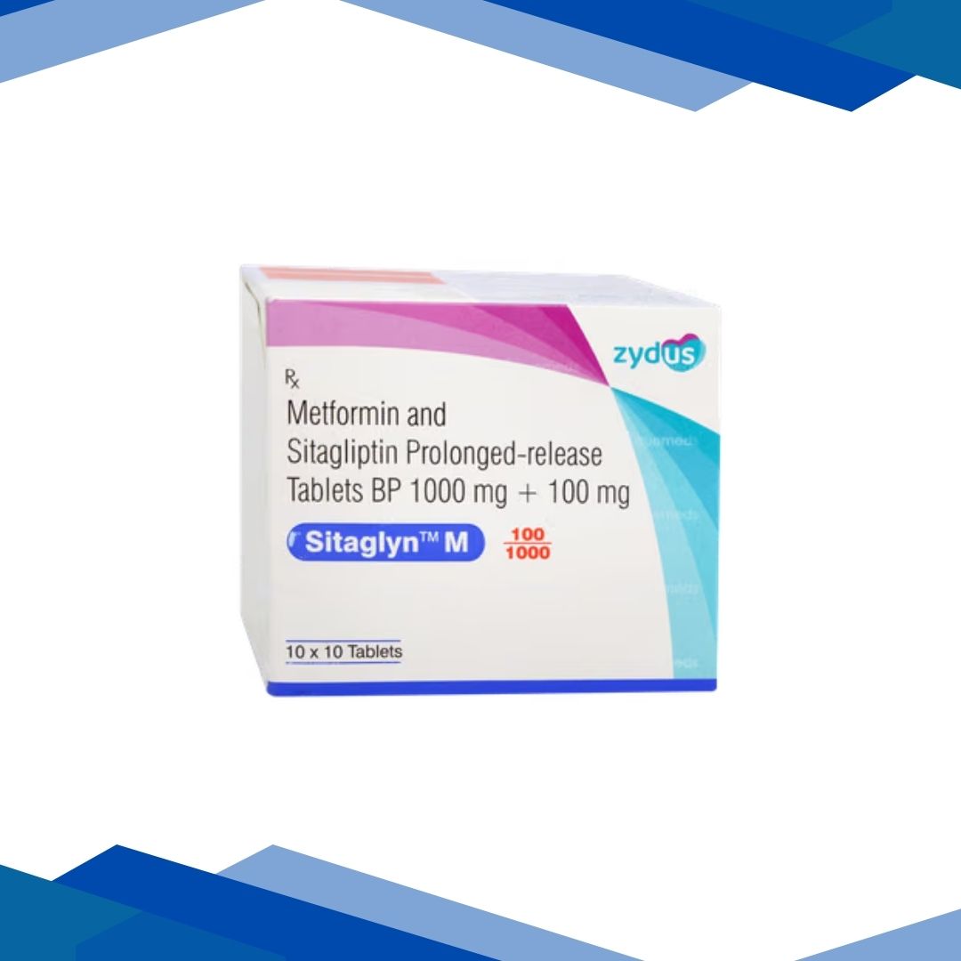 SITAGLYN M 100/1000 Tablet 10's