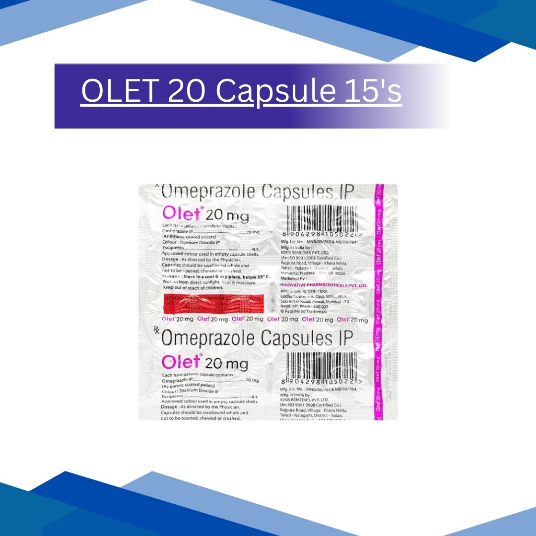 OLET 20 Capsule 15's