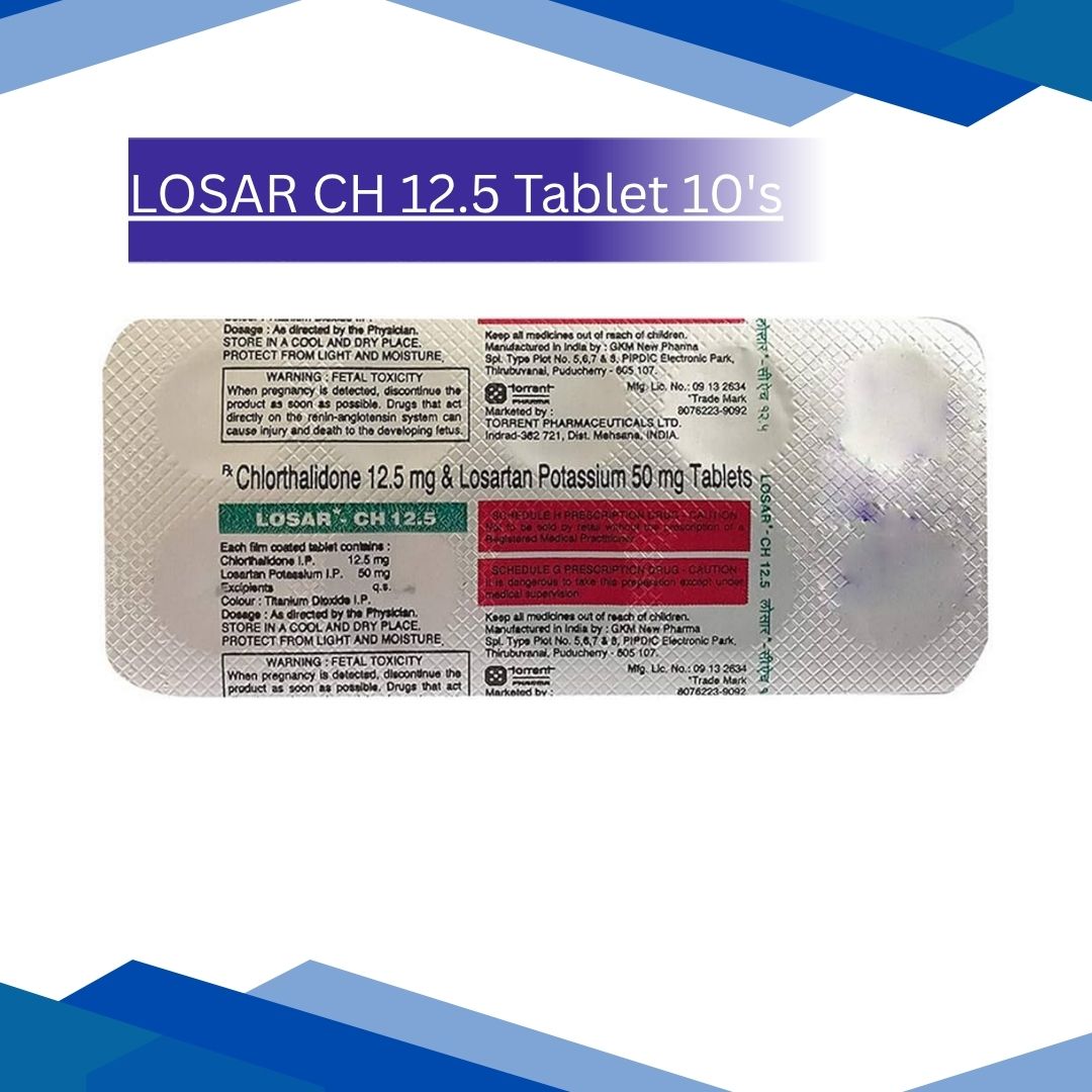 LOSAR CH 12.5 mg Tablet 10's