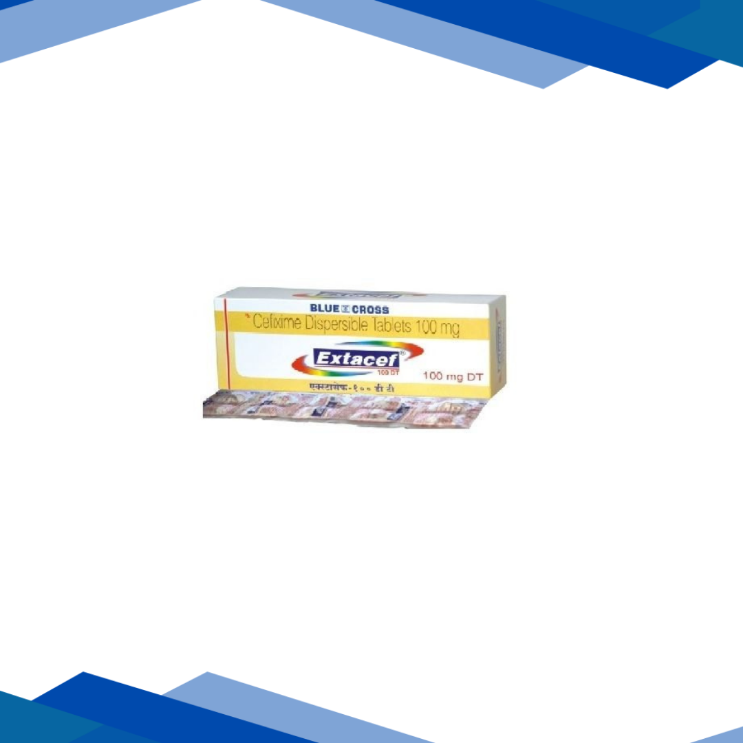 Extacef 100 dt