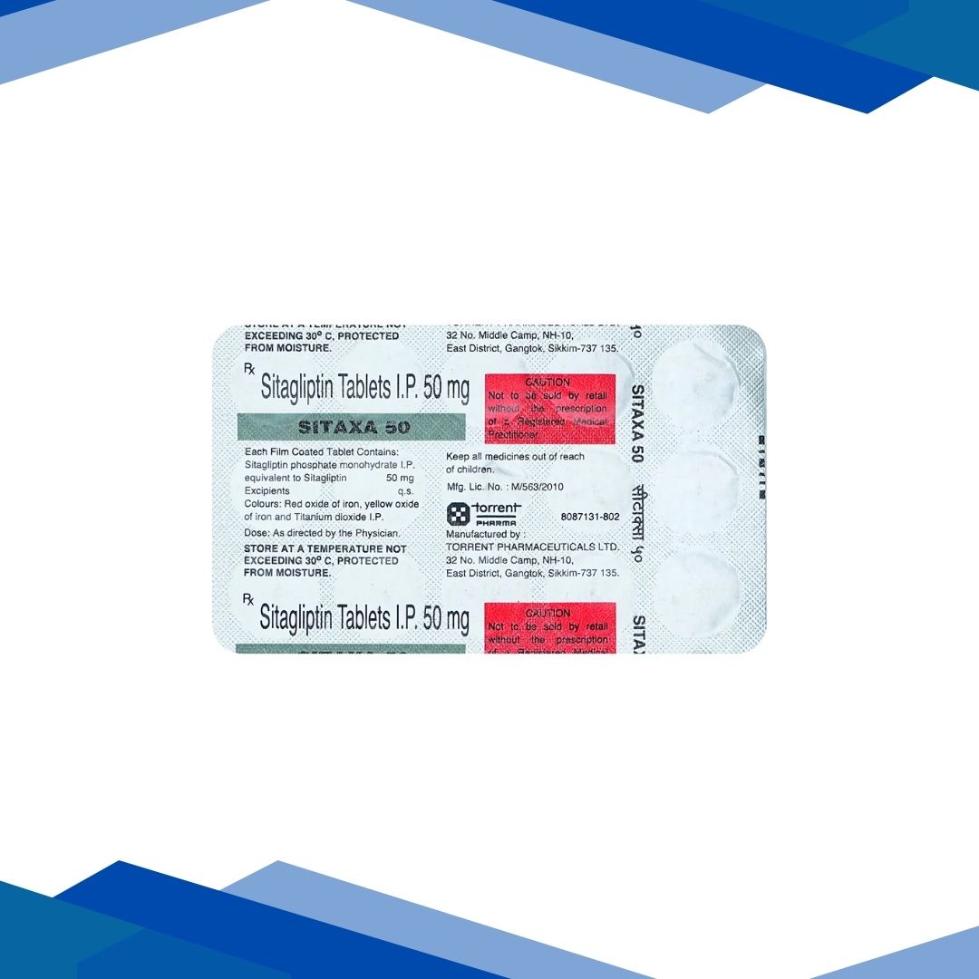 SITAXA 50 Tablet 15's