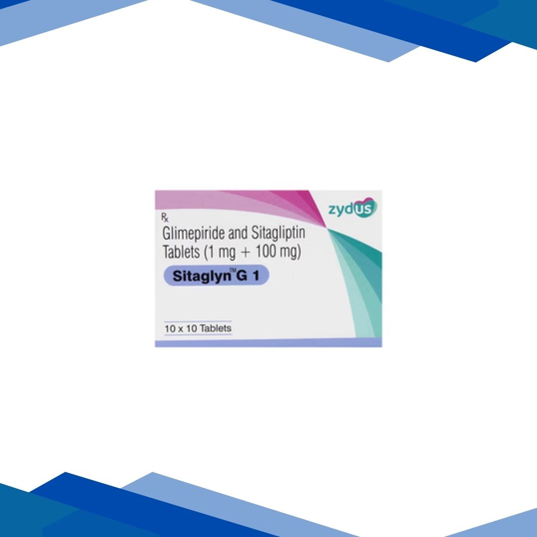 SITAGLYN G 1 Tablet 10's