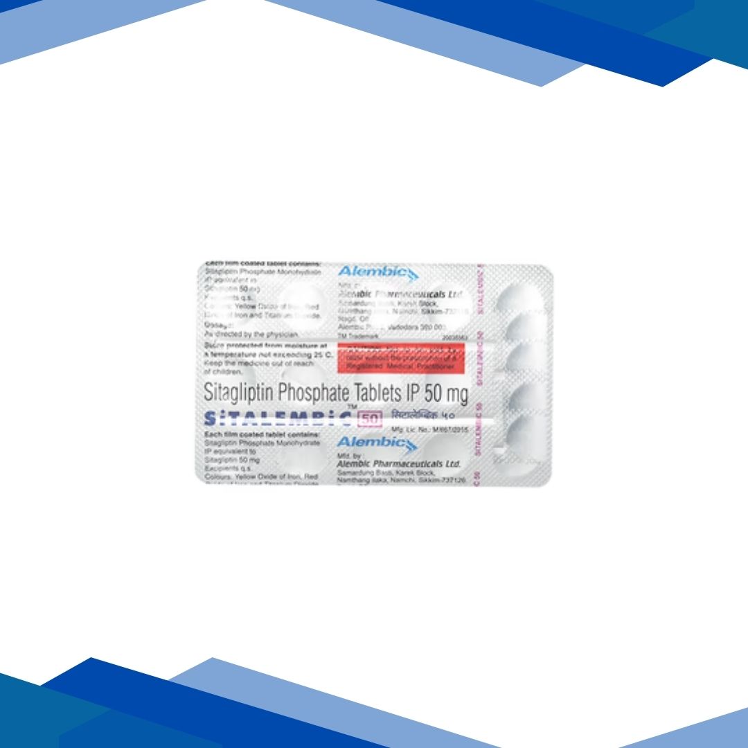 SITALEMBIC 50 Tablet 15's