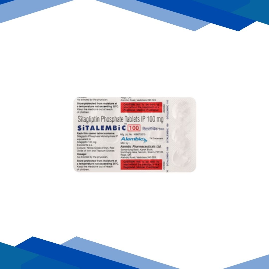 SITALEMBIC 100 Tablet 15's