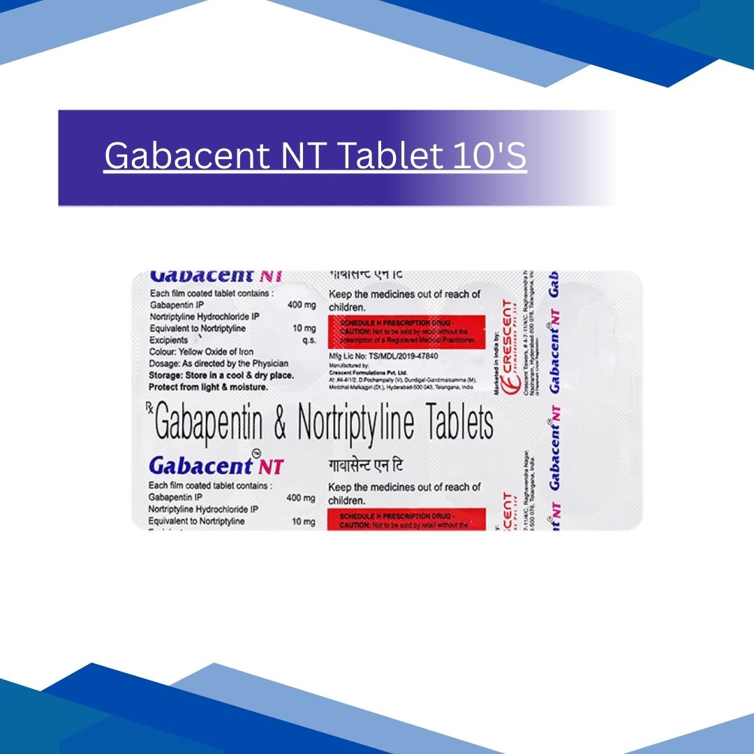 Gabacent NT Tablet 10'S