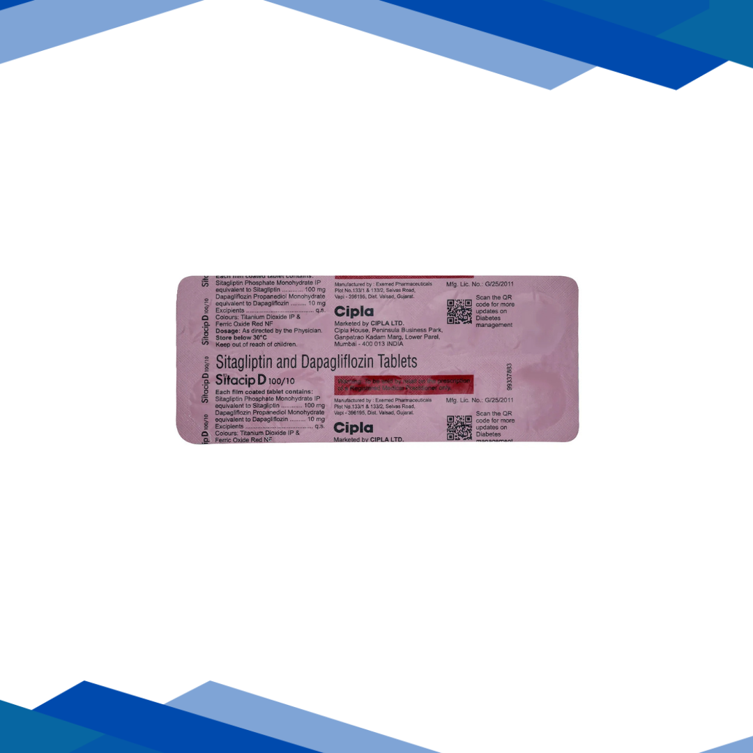 Sitacip D 10mg/100mg