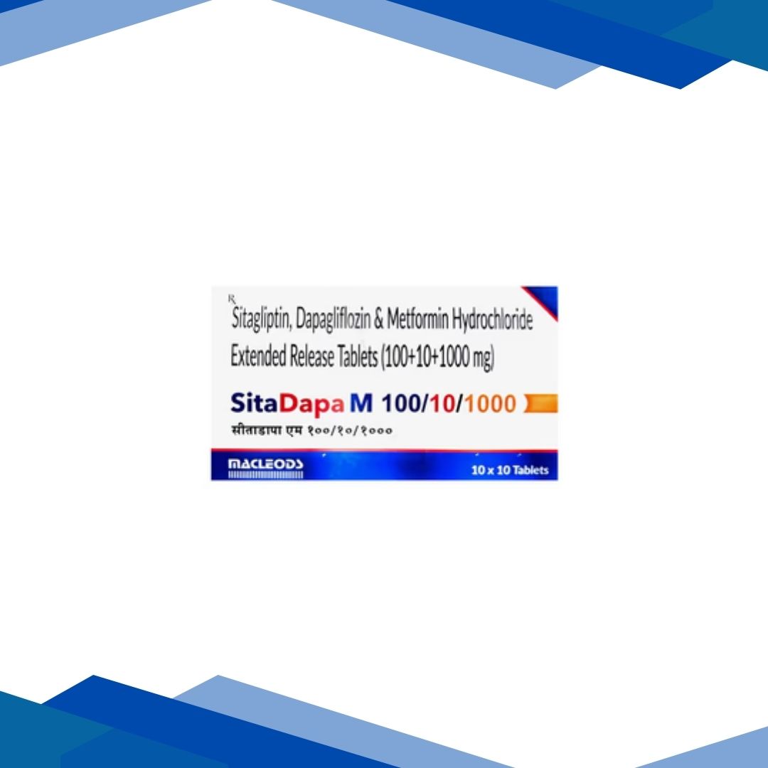 SITADAPA M 100/10/1000 Tablet 10's