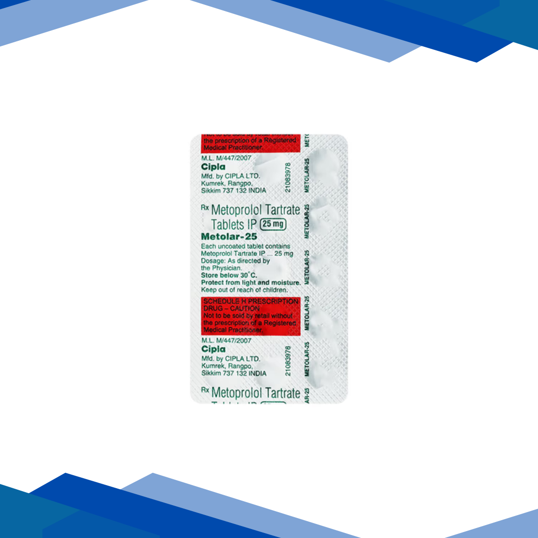 Metolar 25mg