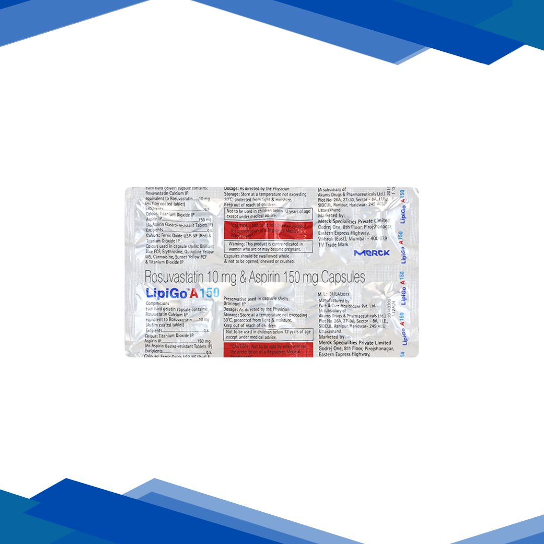 Lipigo A 10/150mg Capsule 10'S