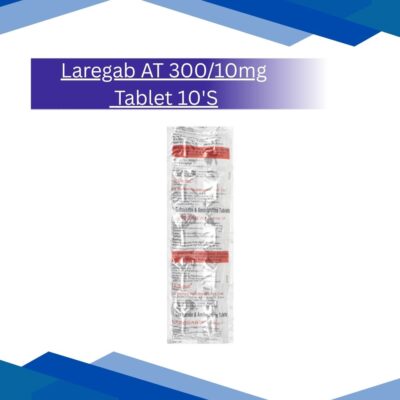 Laregab AT 300/10mg Tablet 10’S