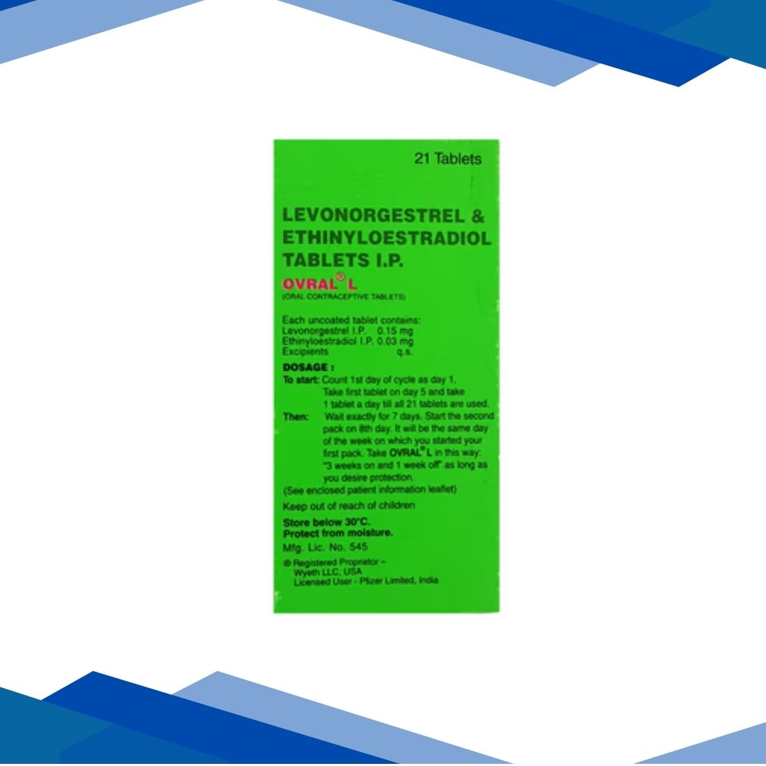 Ovral L Tablet 21'S
