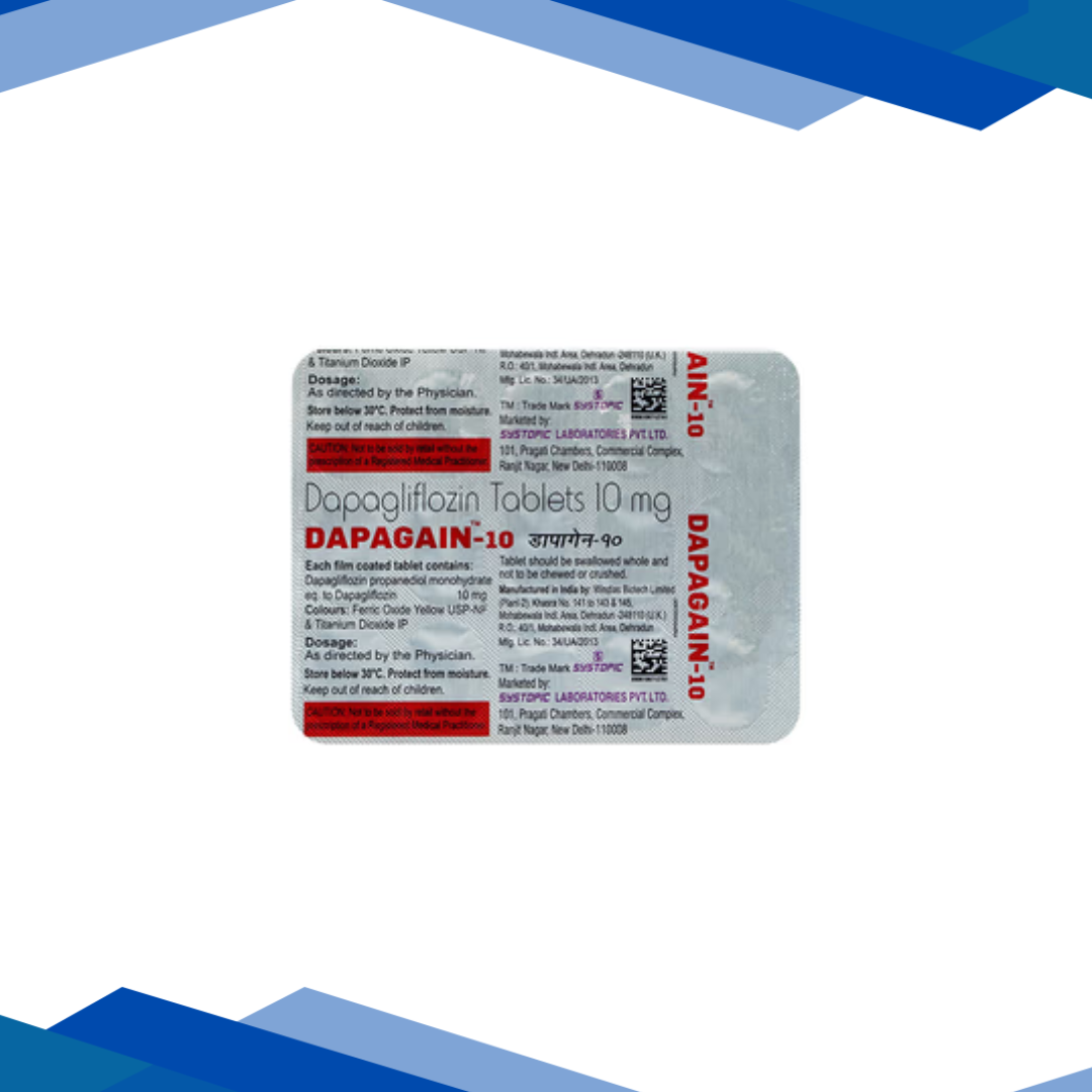 DAPAGAIN 10 Tablet