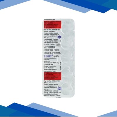 Glycomet 500mg Tablet 10'S