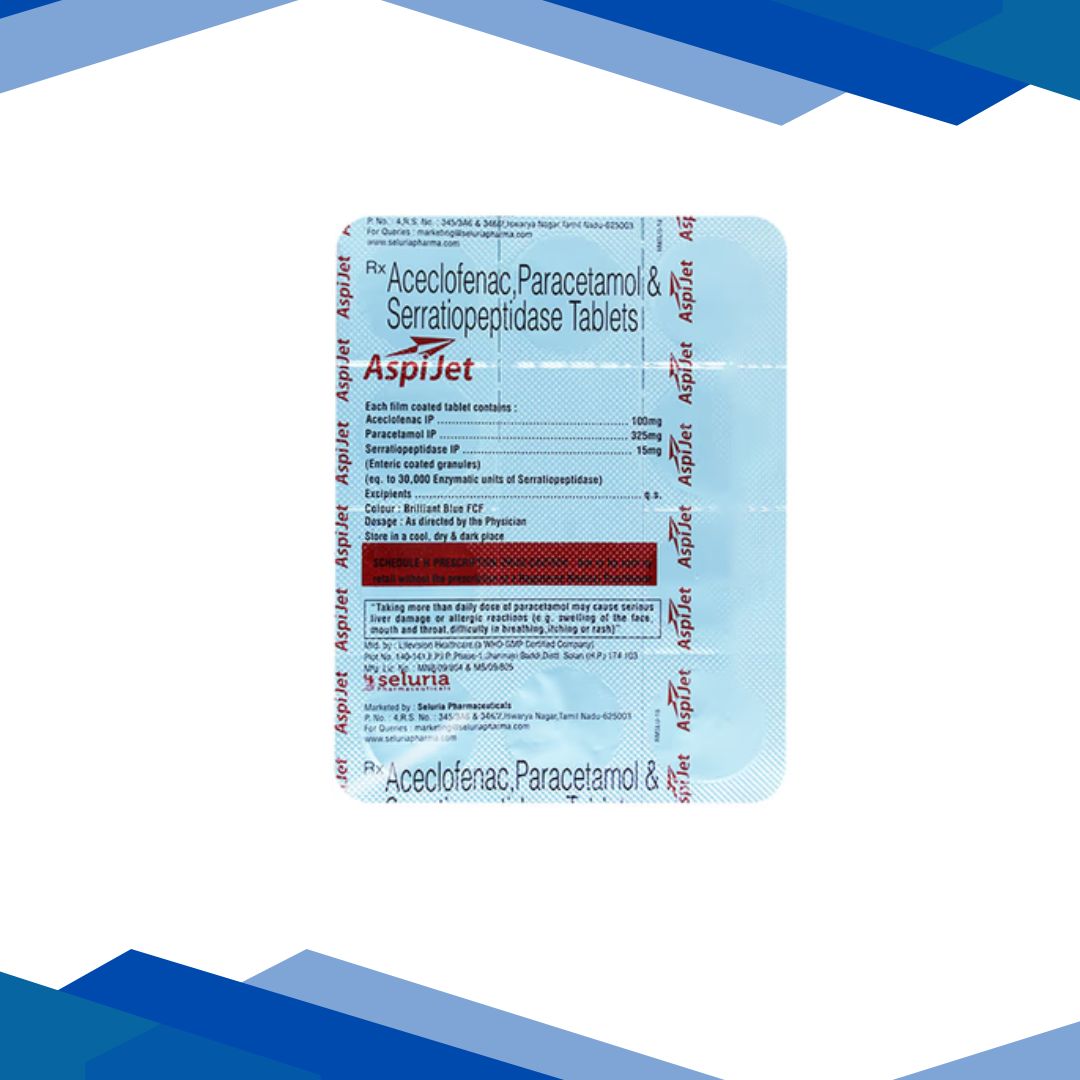 ASPIJET Tablet 10's