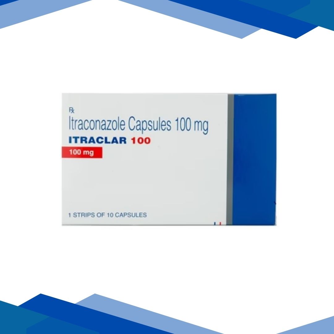 Itraclar 100mg Capsule 10'S