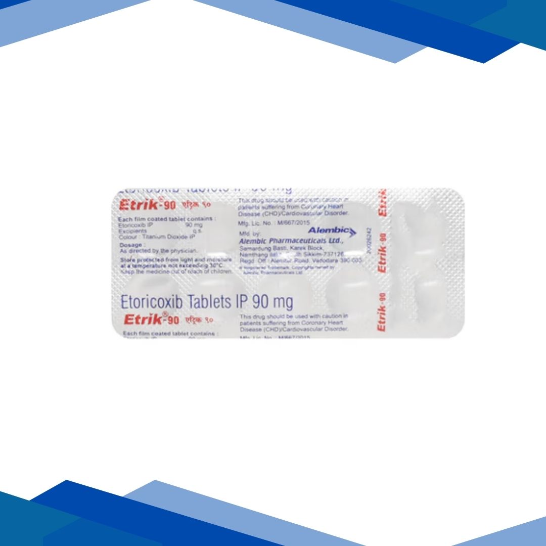 Etrik 90mg Tablet 10'S