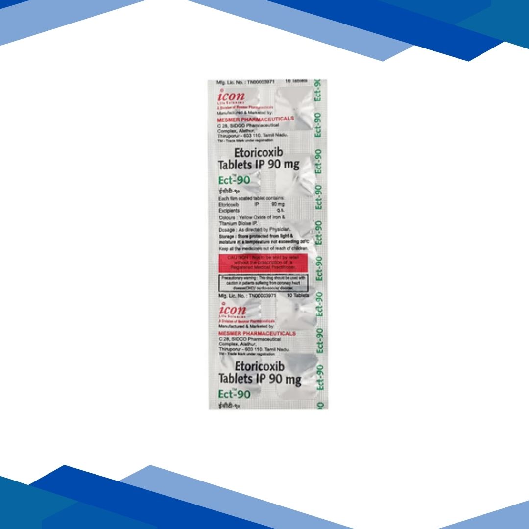 ECT 90mg Tablet 10'S