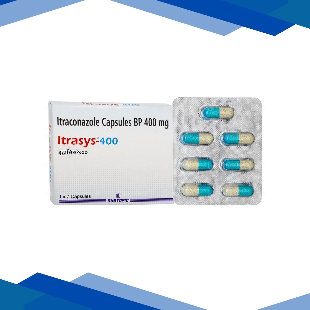 Itrasys 400mg Capsule 7'S
