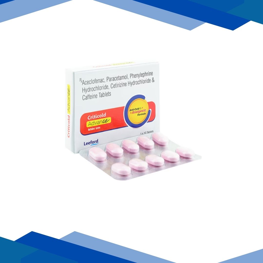 CRITICOLD ADVANCE Tablet 10’s