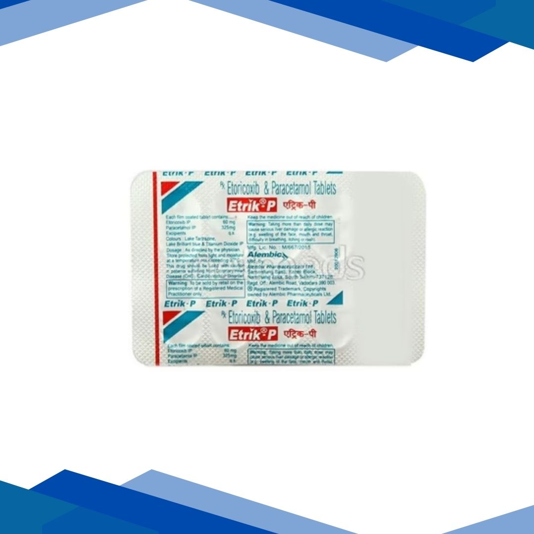 Etrik P Tablet 10'S