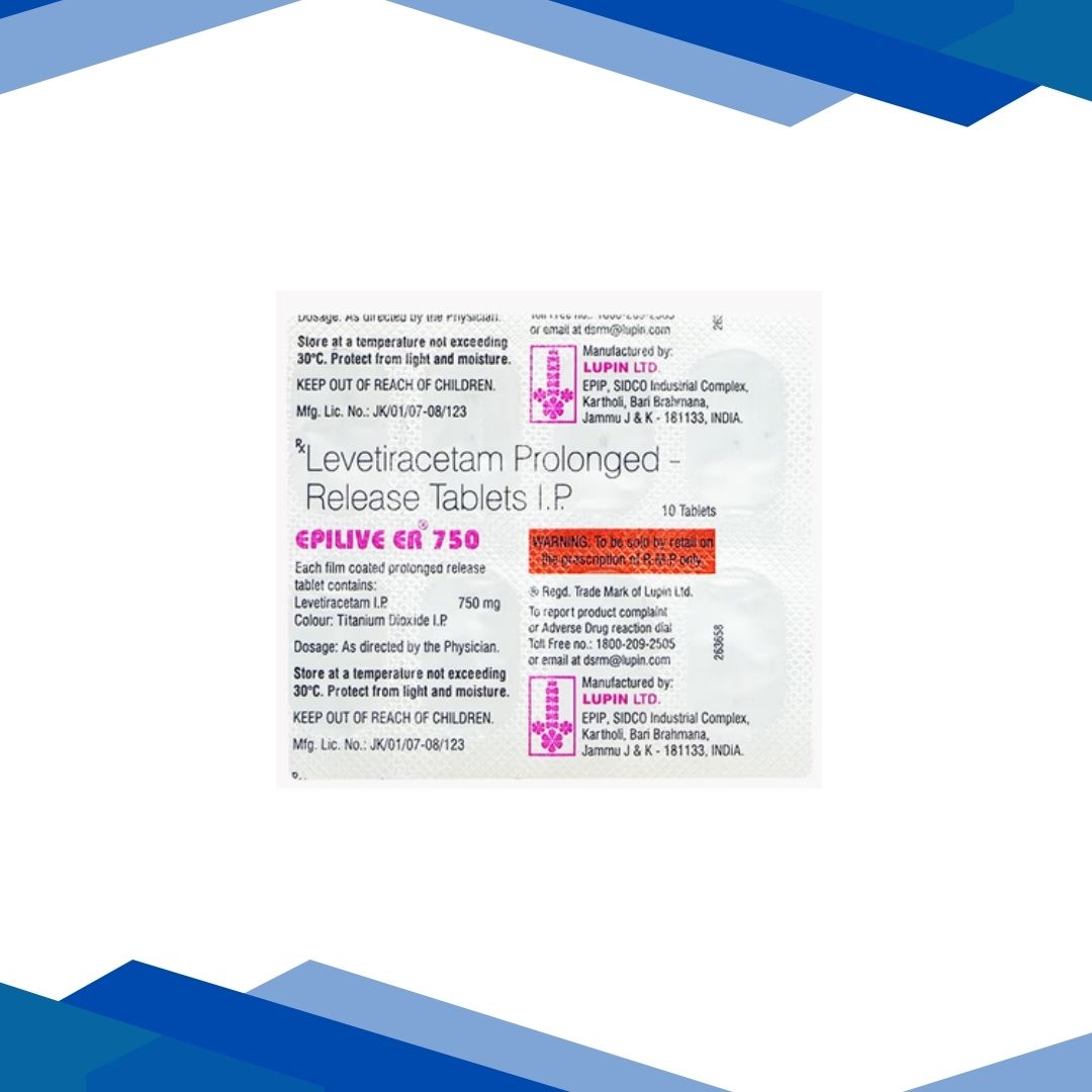 EPILIVE ER 750 Tablet 10's