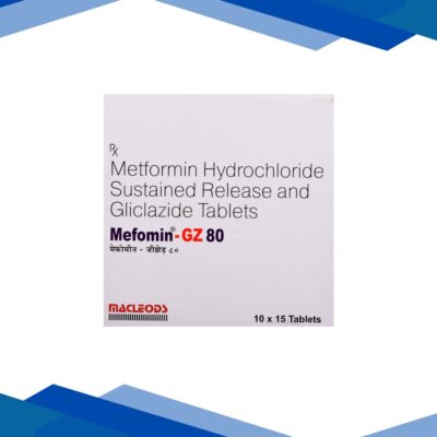 Mefomin GZ 80/500mg Tablet 15'S