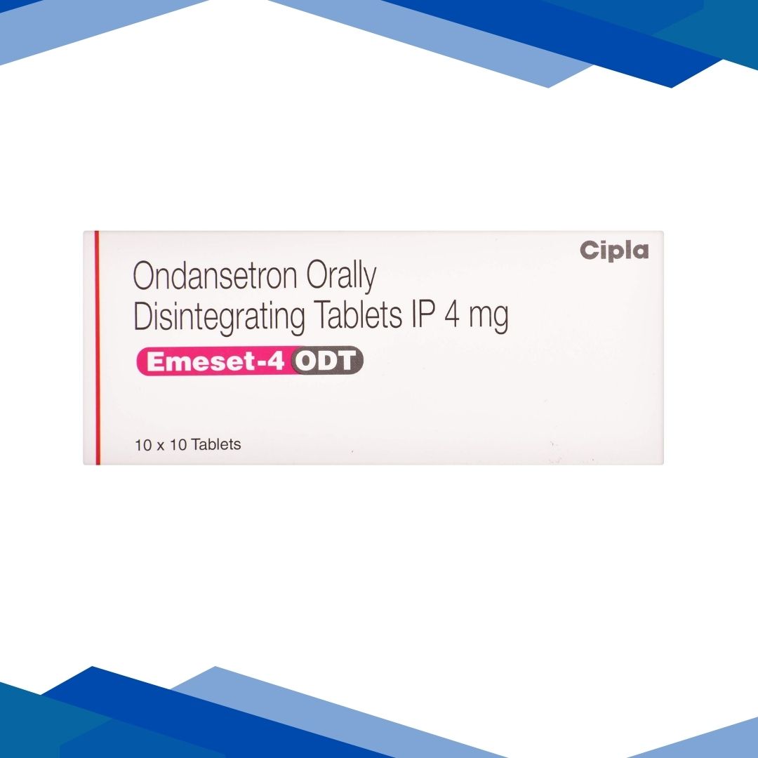 Emeset Odt 4mg Tablet 10'S
