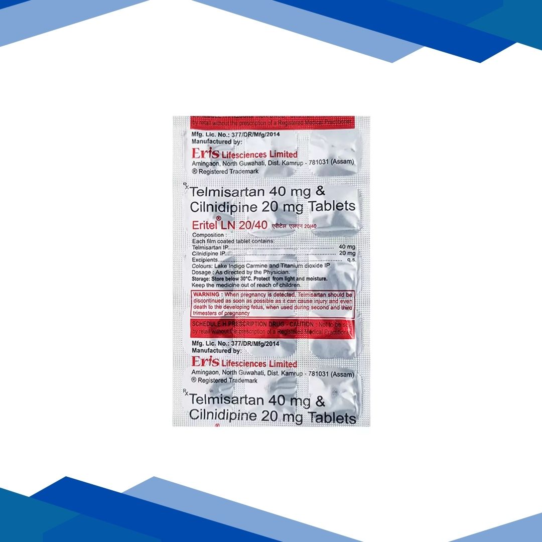 ERITEL LN 20/40 Tablet 15's