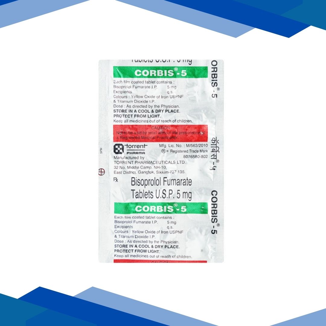 Corbis 5mg Tablet 15'S
